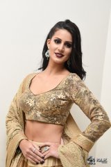 Larissa Bonesi at Thikka Movie Audio Launch